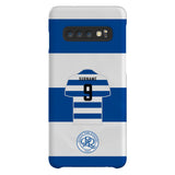 Queens Park Rangers FC Personalised Samsung Galaxy S10 Snap Case