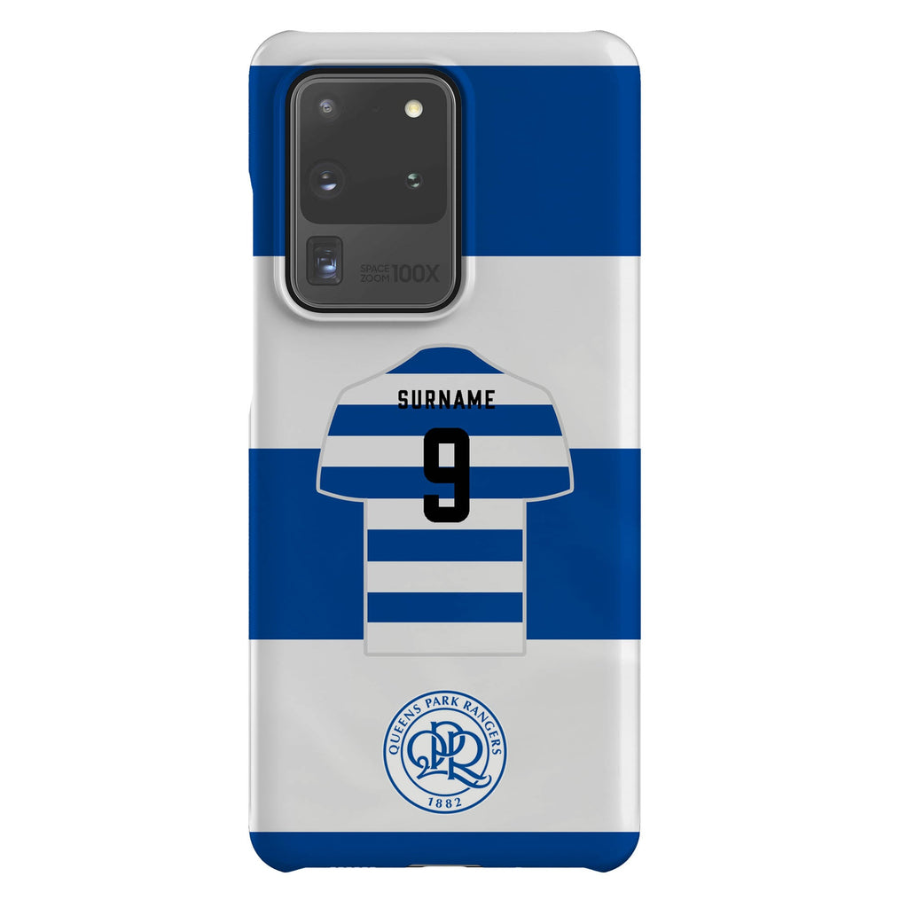 Queens Park Rangers FC Personalised Samsung Galaxy S21 Ultra Snap Case