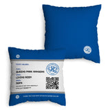 Queens Park Rangers Personalised Cushion - Fans Ticket (18")