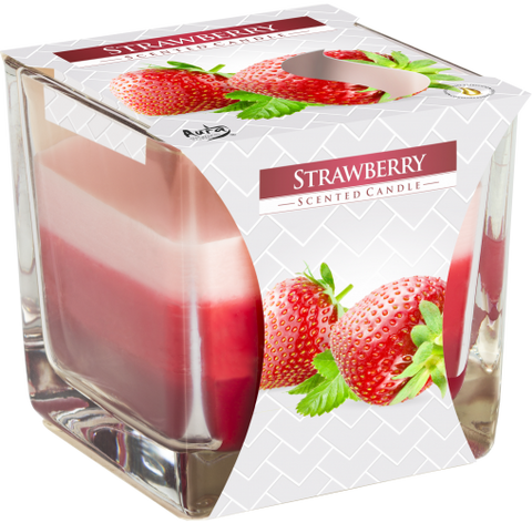 Rainbow Jar Candle - Strawberry