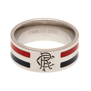 Rangers FC Colour Stripe Ring Small