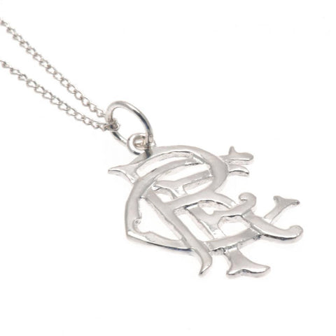 Rangers FC Sterling Silver Pendant & Chain