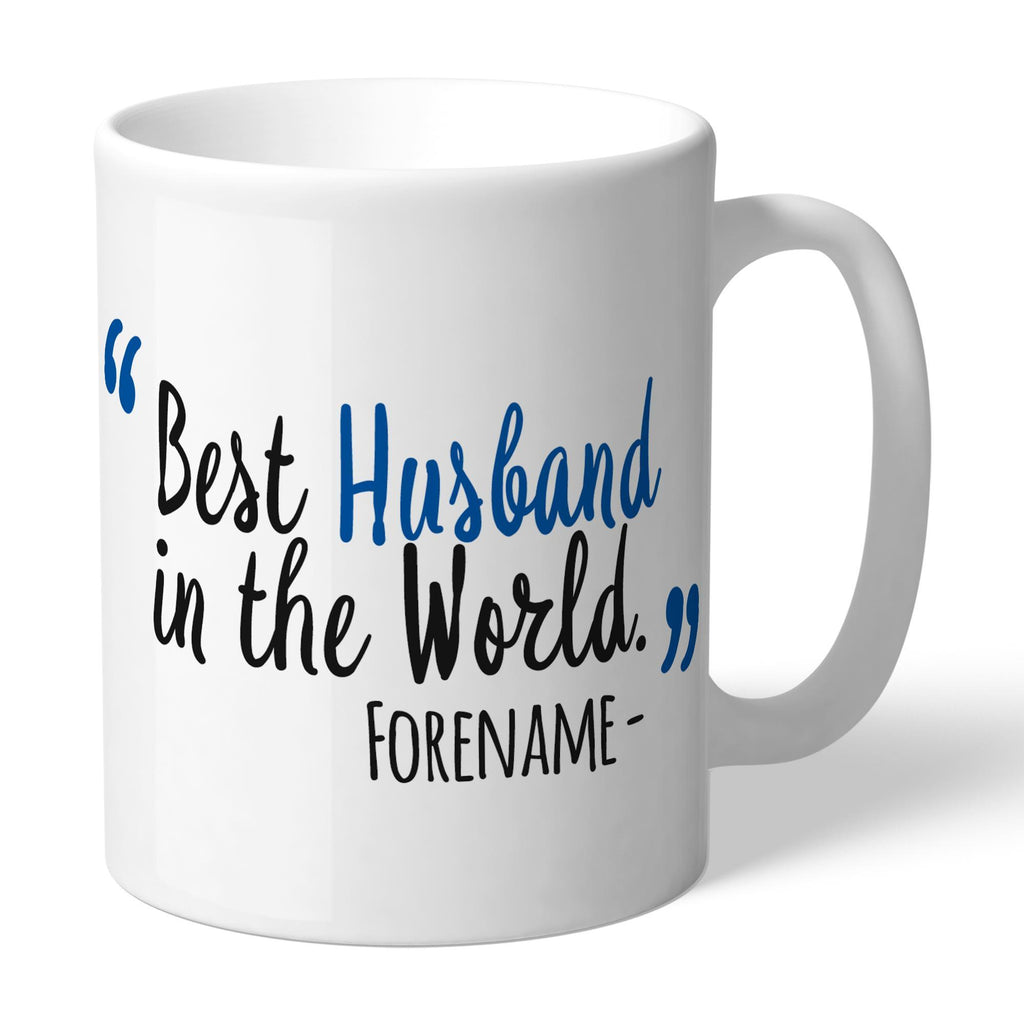 Personalised Reading Best Husband In The World Mug