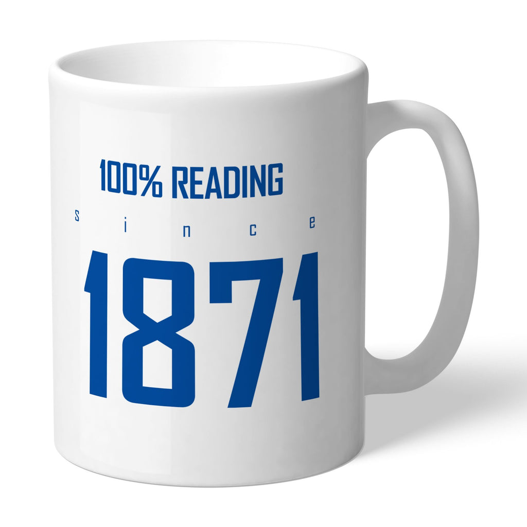 Personalised Reading FC 100 Percent Mug