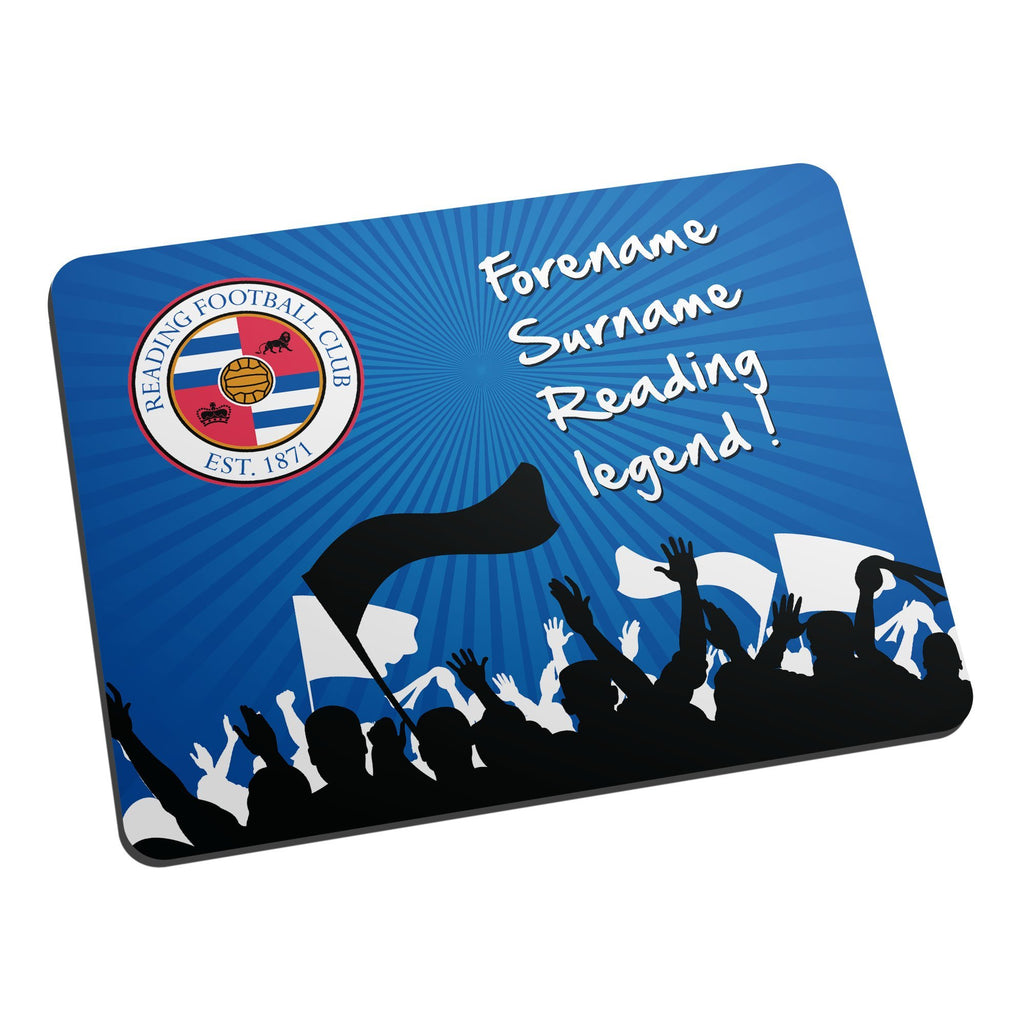 Personalised Reading FC Legend Mouse Mat