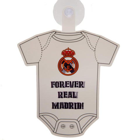 Real Madrid FC Baby On Board Sign  - Official Merchandise Gifts