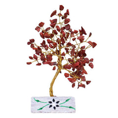Red Jasper Gemstone Tree Ornament - 160 Stone