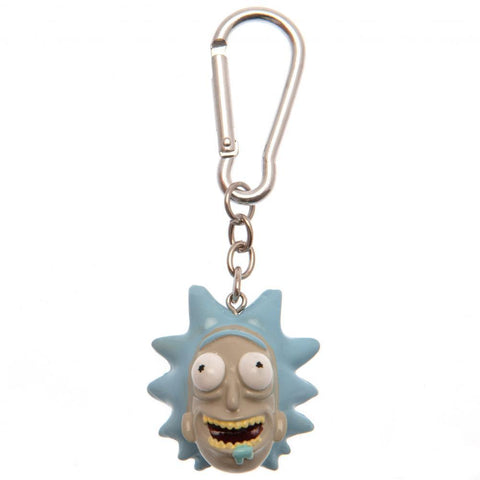 Rick And Morty 3D Polyresin Keyring Rick  - Official Merchandise Gifts