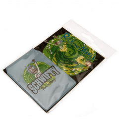 Rick And Morty Card Holder Schwifty  - Official Merchandise Gifts
