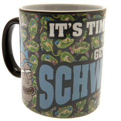 Rick And Morty Heat Changing Mug Schwifty  - Official Merchandise Gifts