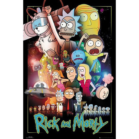 Rick And Morty Poster Wars 245  - Official Merchandise Gifts