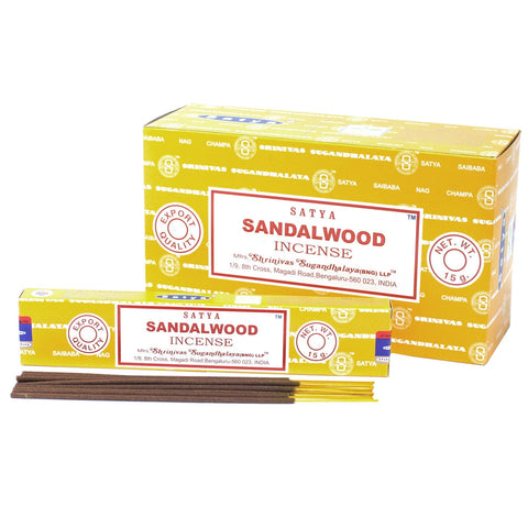 Satya Incense 15gm - Sandalwood