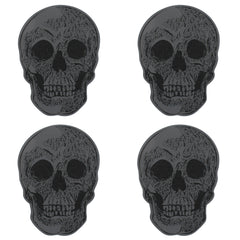 Set Of 4 Skull Coasters