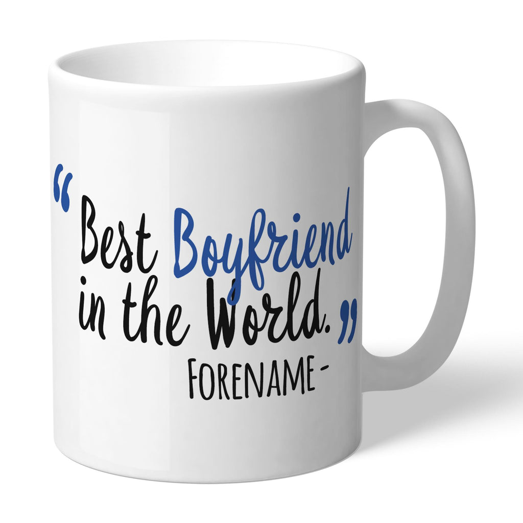 Personalised Sheffield Wednesday Best Boyfriend In The World Mug