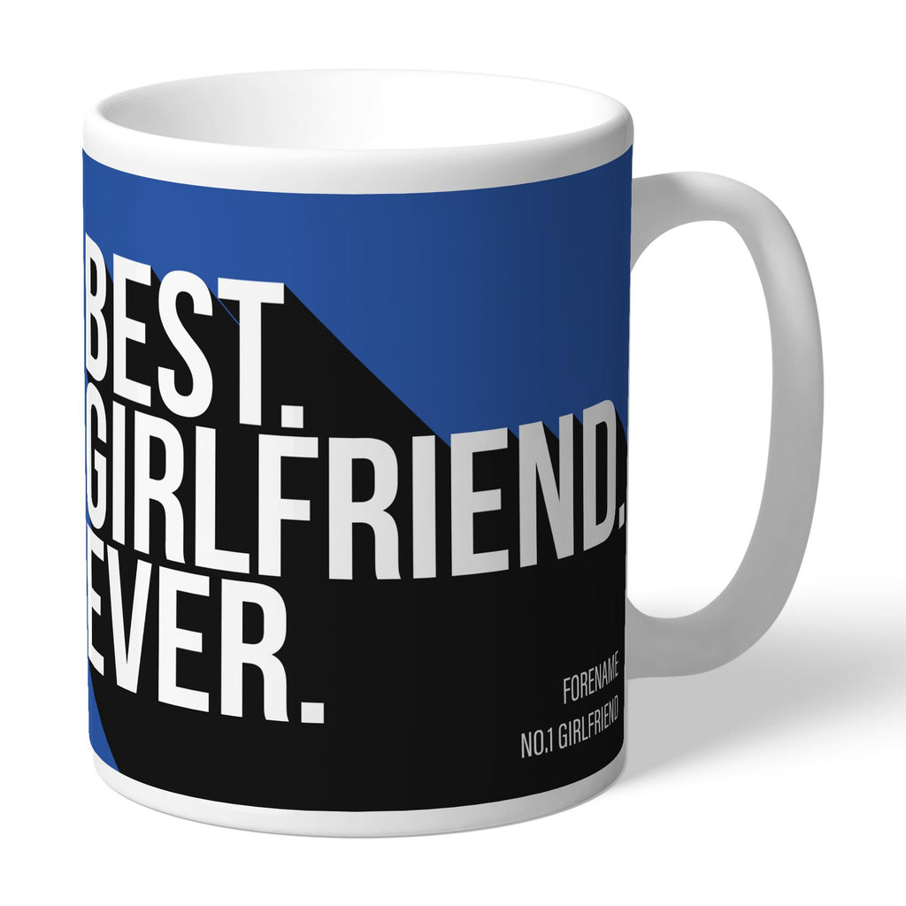 Personalised Sheffield Wednesday Best Girlfriend Ever Mug