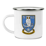 Sheffield Wednesday FC Back of Shirt Enamel Camping Mug