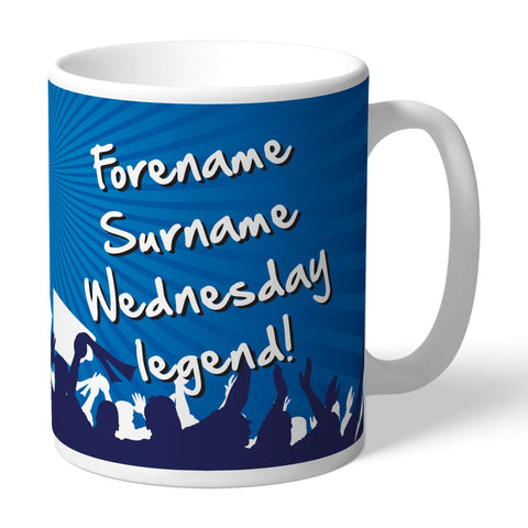 Personalised Sheffield Wednesday FC Legend Mug