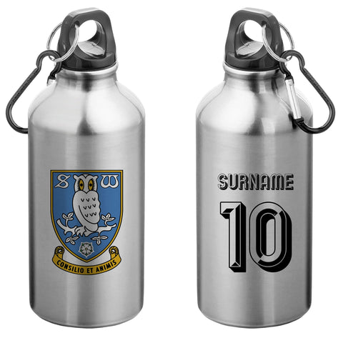 Sheffield Wednesday FC Personalised Water Bottle For Drinks