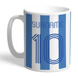 Personalised Sheffield Wednesday Retro Shirt Mug