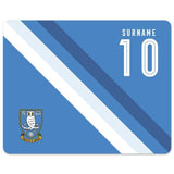 Personalised Sheffield Wednesday Stripe Mouse Mat