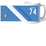 Personalised Sheffield Wednesday Stripe Mug