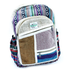 Small Backpack - Zig Zag Zips Style