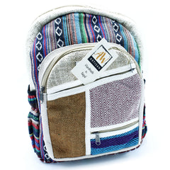 Small Backpack - Zig Zag Zips Style