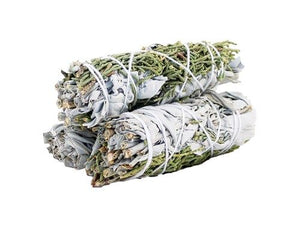 Smudge Stick - White Sage & Juniper 10cm