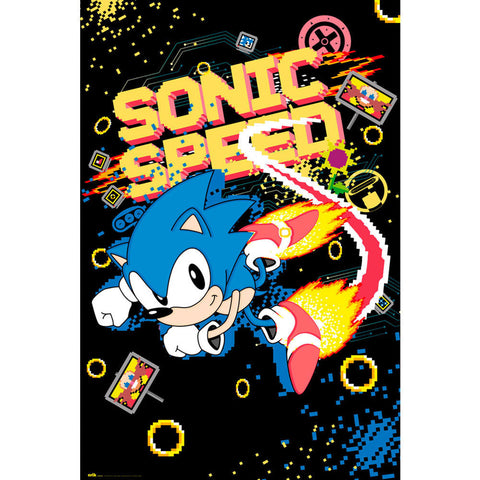 Sonic The Hedgehog Poster 11  - Official Merchandise Gifts