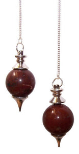 Sphere Pendulums - Red Jasper