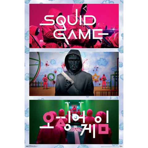 Squid Game Poster Collage 81  - Official Merchandise Gifts