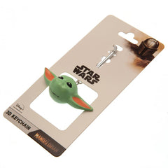 Star Wars: The Mandalorian 3D Polyresin Keyring The Child  - Official Merchandise Gifts
