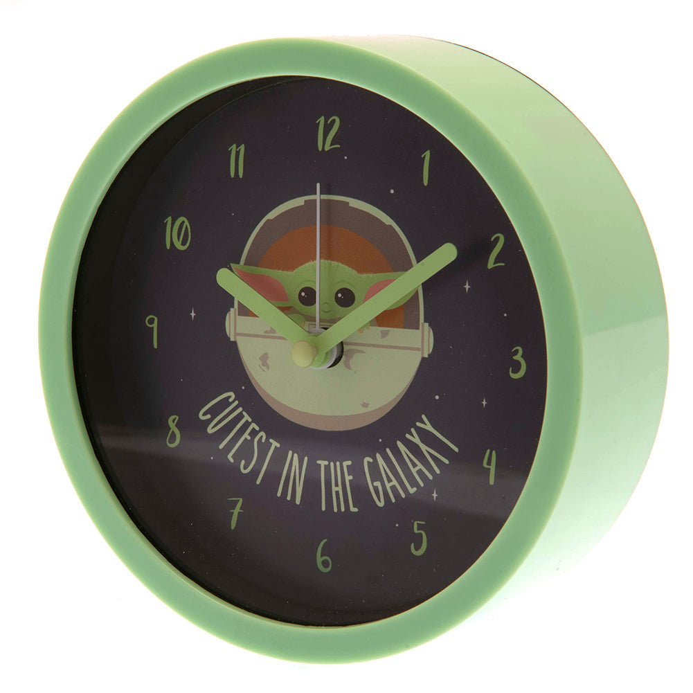 Star Wars: The Mandalorian Desktop Clock  - Official Merchandise Gifts