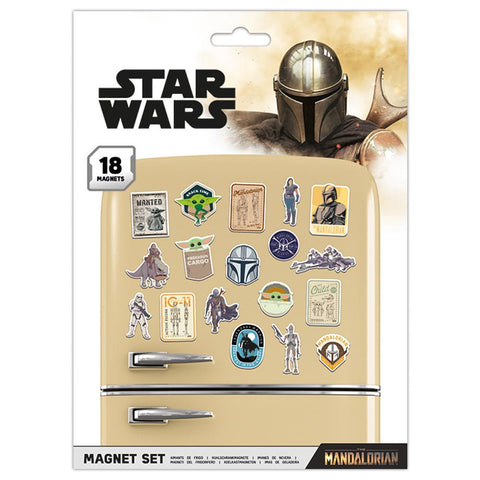 Star Wars: The Mandalorian Fridge Magnet Set  - Official Merchandise Gifts