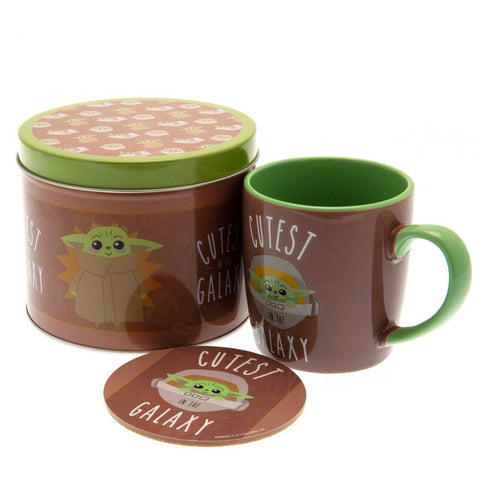 Star Wars: The Mandalorian Mug & Coaster Gift Tin  - Official Merchandise Gifts