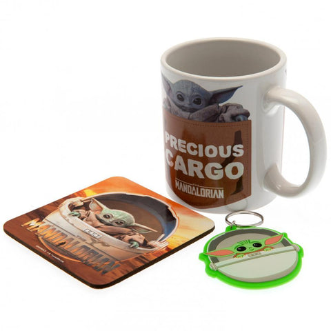 Star Wars: The Mandalorian Mug & Coaster Set  - Official Merchandise Gifts