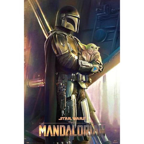 Star Wars: The Mandalorian Poster Clan Of Two 148  - Official Merchandise Gifts