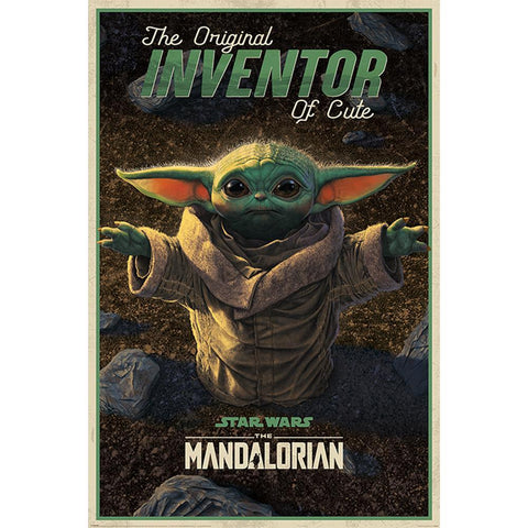 Star Wars: The Mandalorian Poster Inventor of Cute 174  - Official Merchandise Gifts