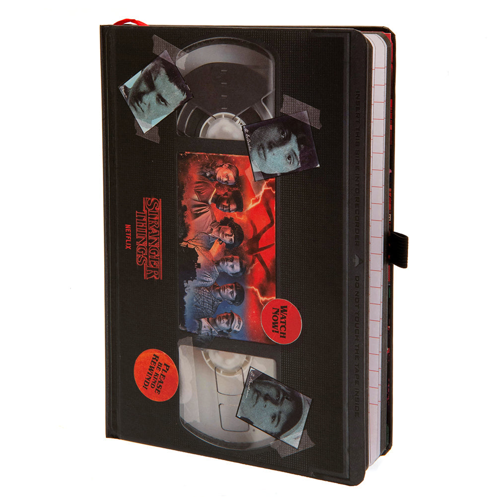 Stranger Things 4 Premium Notebook VHS