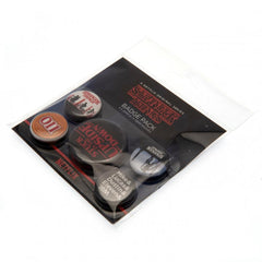 Stranger Things Button Badge Set  - Official Merchandise Gifts