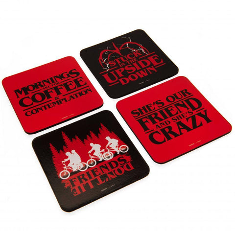 Stranger Things Coaster Set  - Official Merchandise Gifts