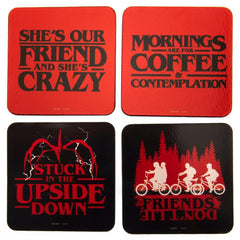 Stranger Things Coaster Set  - Official Merchandise Gifts