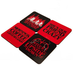 Stranger Things Coaster Set  - Official Merchandise Gifts
