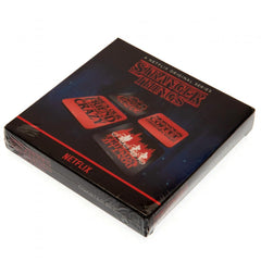 Stranger Things Coaster Set  - Official Merchandise Gifts