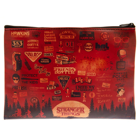 Stranger Things Pencil Case Upside Down  - Official Merchandise Gifts