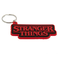 Stranger Things PVC Keyring Logo  - Official Merchandise Gifts