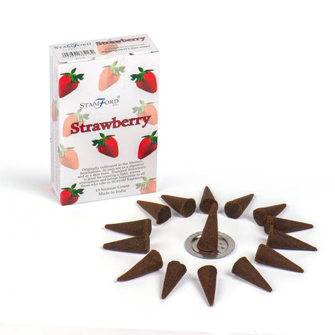 Strawberry cones