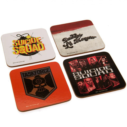 Suicide Squad Coaster Set  - Official Merchandise Gifts