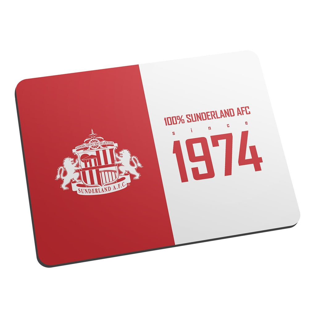 Personalised Sunderland AFC 100 Percent Mouse Mat