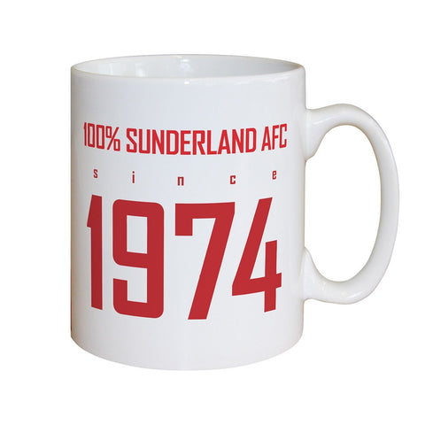 Personalised Sunderland AFC 100 Percent Mug